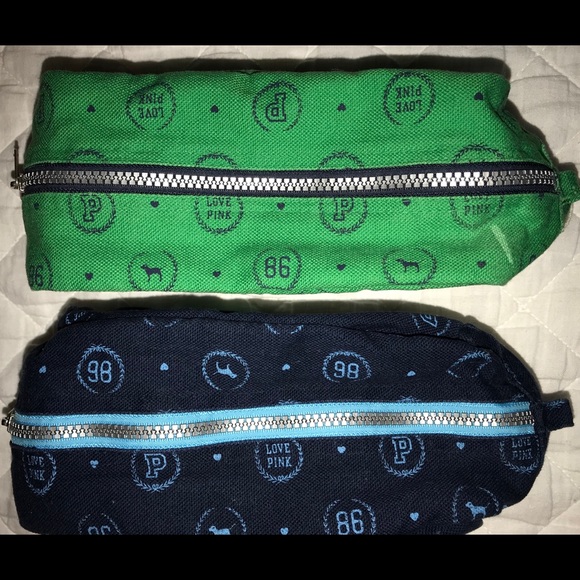 🦋🍀2 VS PINK COSMETIC VINTAGE BAGS🍀🦋 - Picture 2 of 11